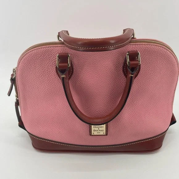 Dooney & Bourke Pebble Grain Zip Satchel - Picture 2 of 9